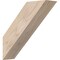 Ekena Millwork 3 1/2"W x 12"D x 12"H Traditional Smooth Knee Brace, Douglas Fir BRC04X12X12TRA00SDF - alternate 1